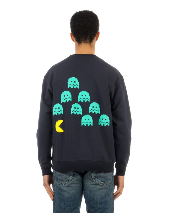 Medicom Toy | Pac-Man Crewneck Navy - Concrete
