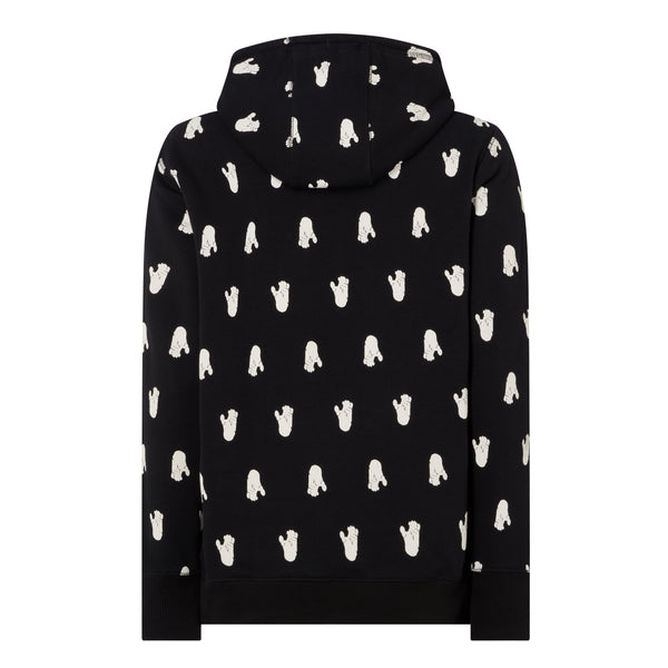 GFOOT | Palm AOP 2 Hoodie Black - Concrete