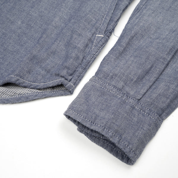 PEdALED Bike CPO Shirt Indigo - Concrete