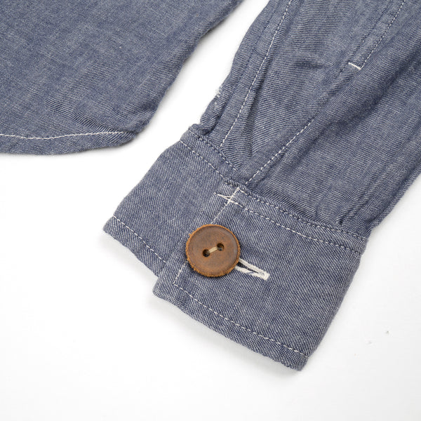 PEdALED Bike CPO Shirt Indigo - Concrete