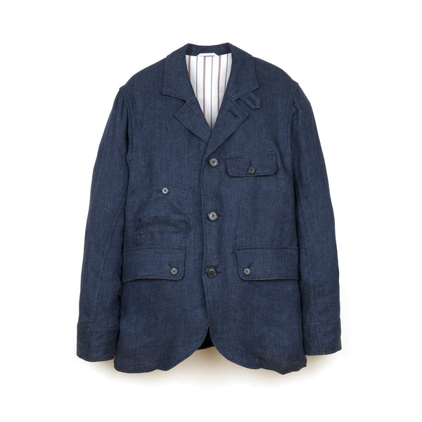 PEdALED Travel Jacket 'BONOTTO' Navy - Concrete