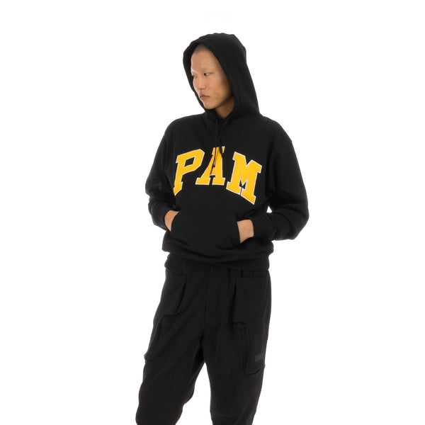 Perks and Mini (P.A.M.) | Mind The P.A.M. Hooded Sweat Black - Concrete