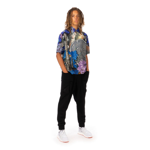 Perks and Mini (P.A.M.) | The Depths Printed Shirt Multi - Concrete