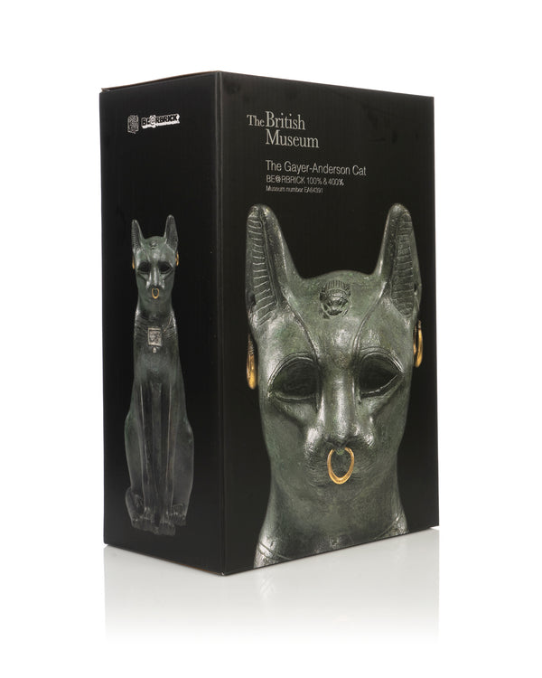 Medicom Toy | Be@rbrick The Gayer-Anderson Cat 100％ & 400％ - Concrete
