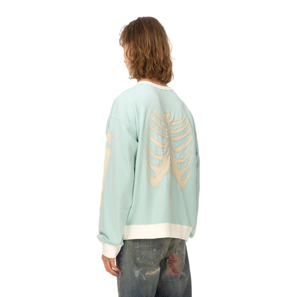 Poggy's Box | x FORSOMEONE Twotoone Bone Sweat Sax - Concrete