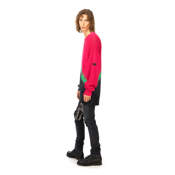 Poggy's Box | x FORSOMEONE Tie Dye Damage Knit Pink - Concrete