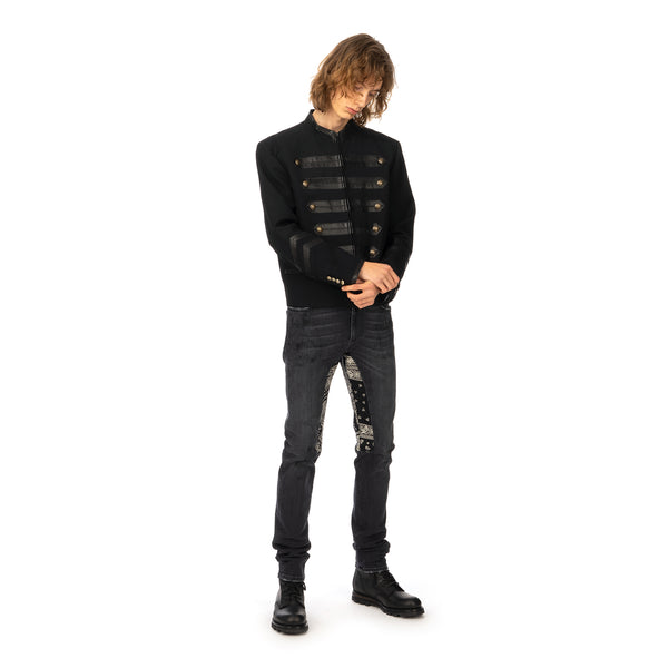 Poggy's Box | x FORSOMEONE Napoleon Jacket Black - Concrete