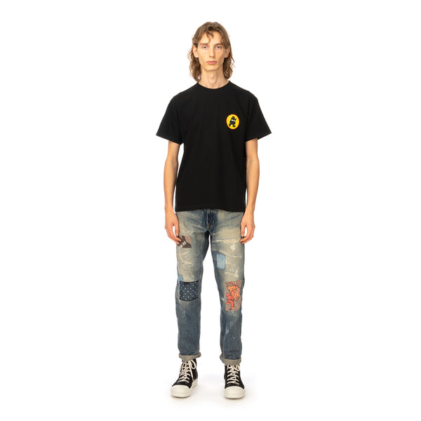 Poggy's Box | Rat TV T-Shirt Black - Concrete