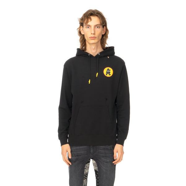Poggy's Box | Rat TV Hoodie Black - Concrete
