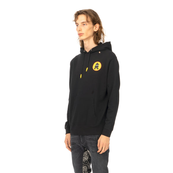 Poggy's Box | Rat TV Hoodie Black - Concrete
