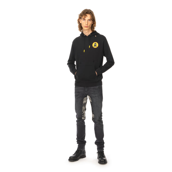 Poggy's Box | Rat TV Hoodie Black - Concrete