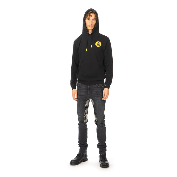 Poggy's Box | Rat TV Hoodie Black - Concrete