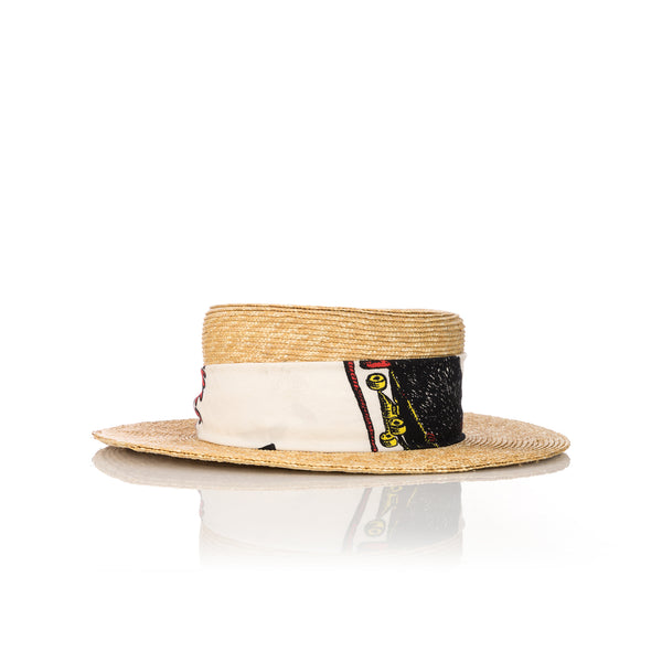 Poggy's Box | x The Dog & Co. Hat Natural / White - Concrete