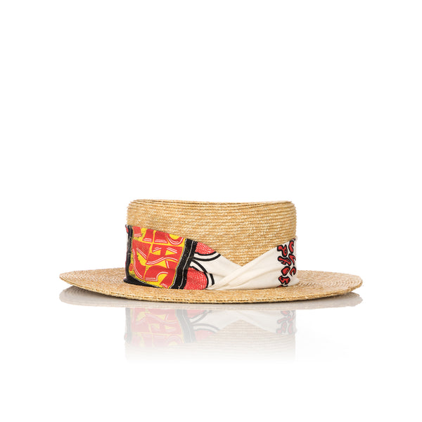 Poggy's Box | x The Dog & Co. Hat Natural / White - Concrete