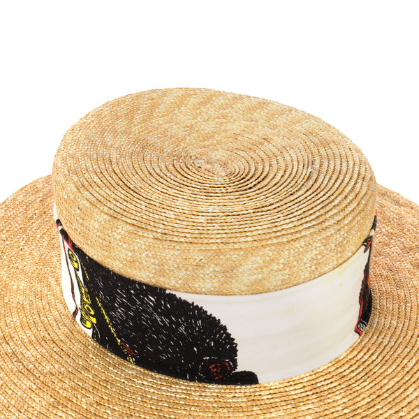 Poggy's Box | x The Dog & Co. Hat Natural / White - Concrete