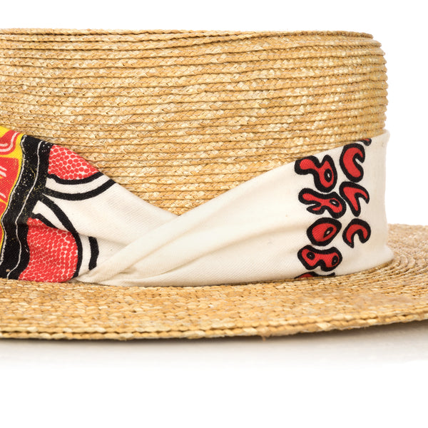 Poggy's Box | x The Dog & Co. Hat Natural / White - Concrete