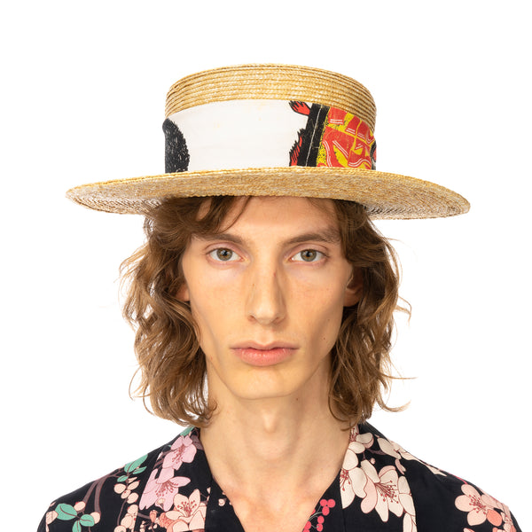 Poggy's Box | x The Dog & Co. Hat Natural / White - Concrete