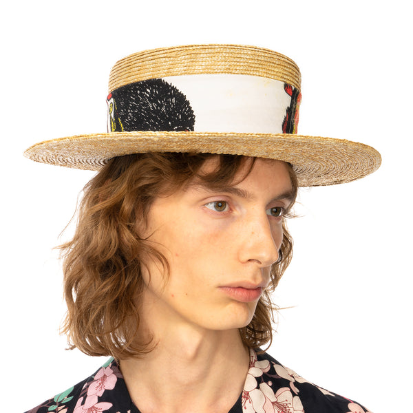 Poggy's Box | x The Dog & Co. Hat Natural / White - Concrete