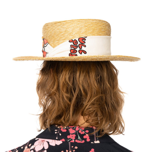 Poggy's Box | x The Dog & Co. Hat Natural / White - Concrete
