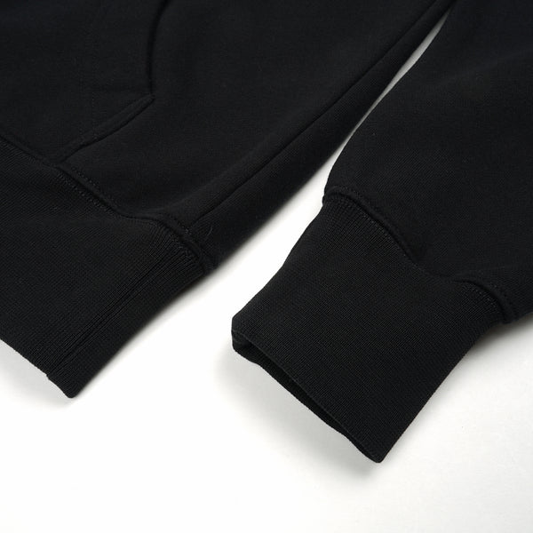 Polythene* Optics | Logo Hoodie Black - Concrete