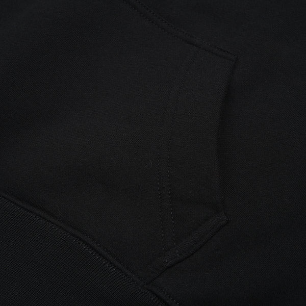 Polythene* Optics | Logo Hoodie Black - Concrete