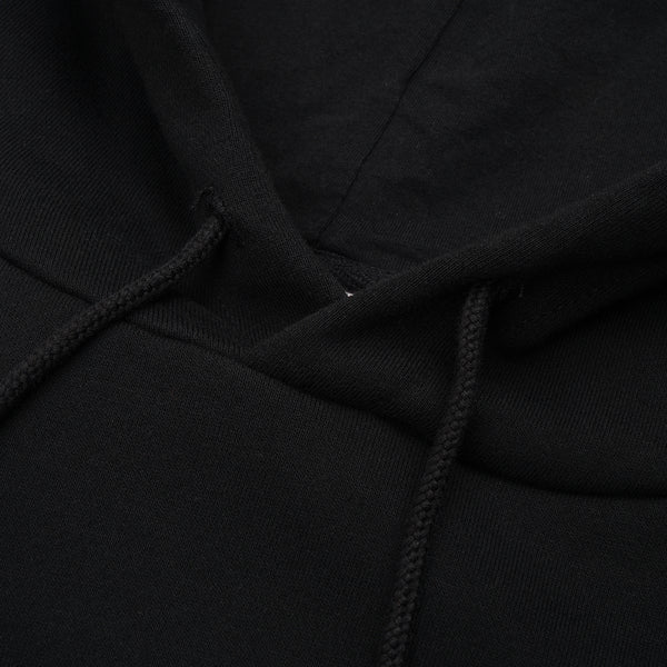 Polythene* Optics | Logo Hoodie Black - Concrete
