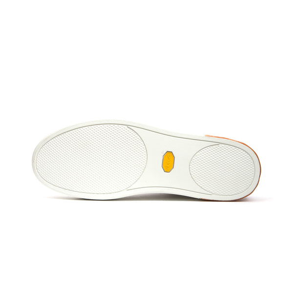 Premiata Polo Bianco Marrone - Concrete