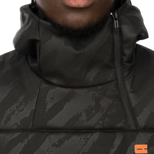 Puma | x Central Saint Martins Padded Hoodie Black - Concrete