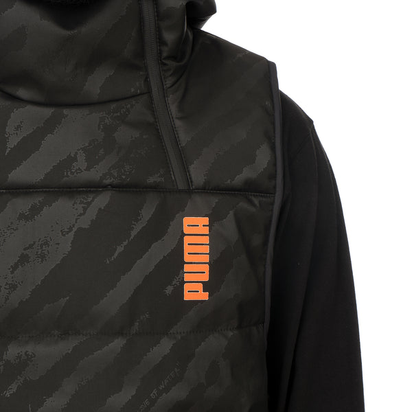 Puma | x Central Saint Martins Padded Hoodie Black - Concrete