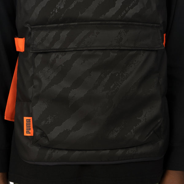 Puma | x Central Saint Martins Padded Hoodie Black - Concrete
