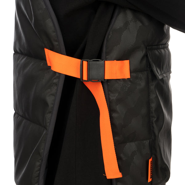 Puma | x Central Saint Martins Padded Hoodie Black - Concrete