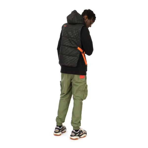 Puma | x Central Saint Martins Padded Hoodie Black - Concrete