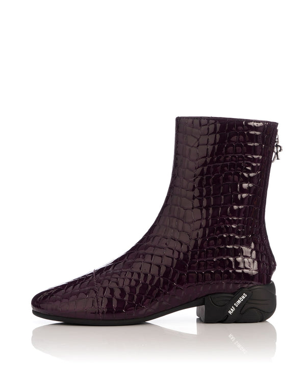 RAF SIMONS (RUNNER) | Solaris High Purple Croc - Concrete
