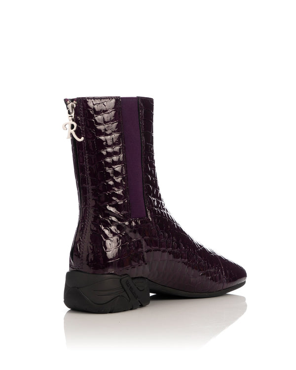 RAF SIMONS (RUNNER) | Solaris High Purple Croc - Concrete