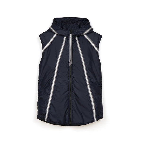 Christopher Raeburn M Lightweight Filled Gilet Navy - Concrete