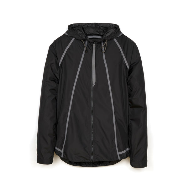 Christopher Raeburn M Lightweight Hooded Zip Jacket Black - Concrete