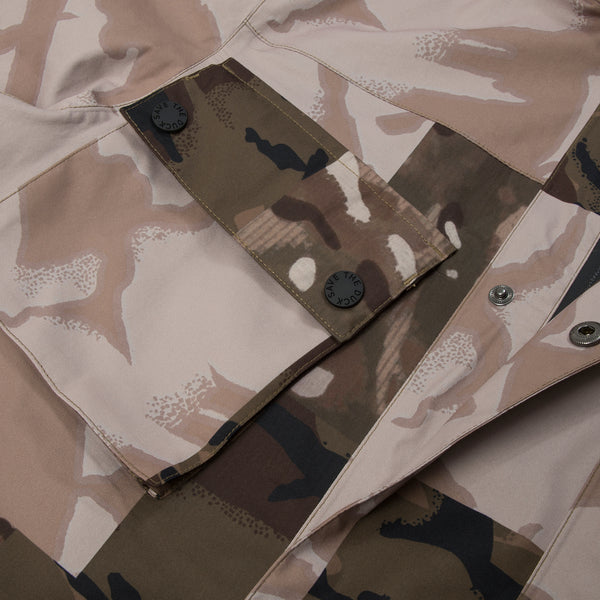 Christopher Raeburn x Save The Duck Parka FLAG5 Camo - Concrete