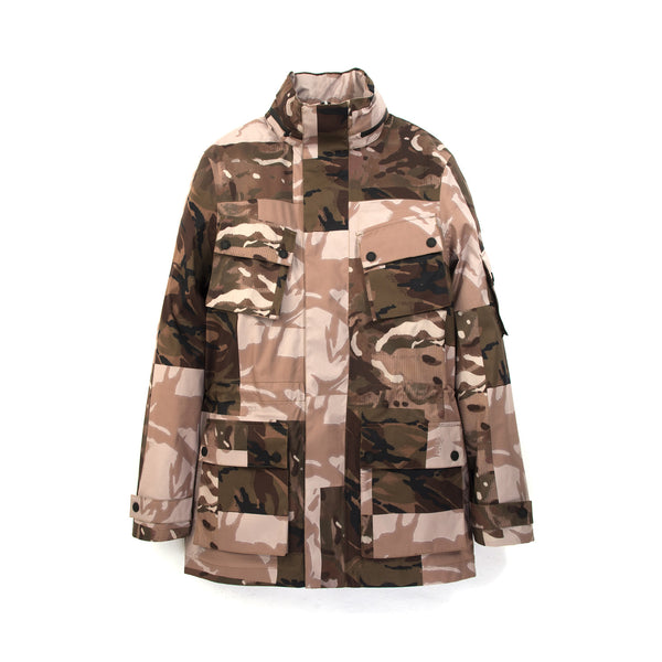 Christopher Raeburn x Save The Duck Parka FLAG5 Camo - Concrete