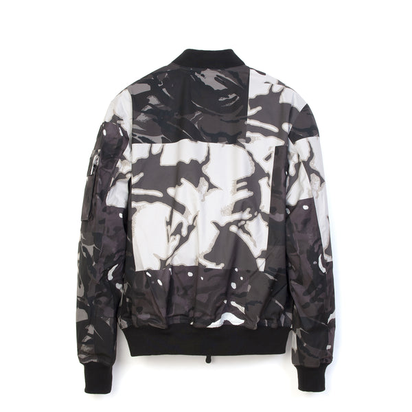 Christopher Raeburn x Save The Duck Woven Jacket FLAG6 Cage - Concrete