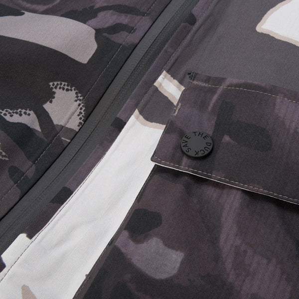 Christopher Raeburn x Save The Duck Woven Jacket FLAG6 Cage - Concrete