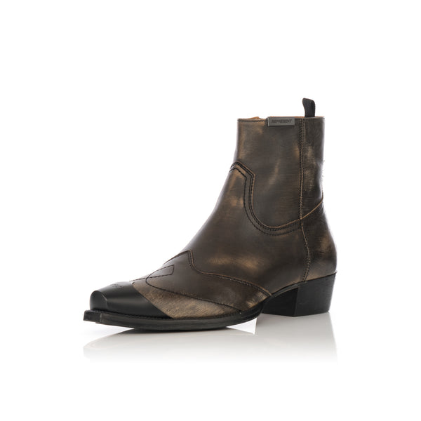 REPRESENT | Western Boot Aged Black - Concrete