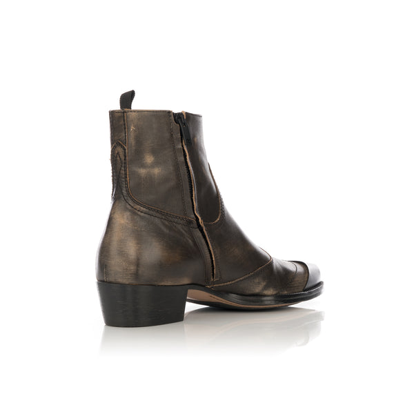 REPRESENT | Western Boot Aged Black - Concrete