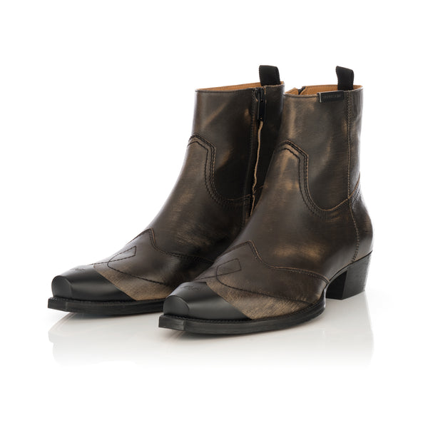 REPRESENT | Western Boot Aged Black - Concrete