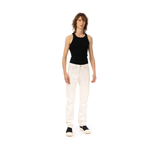 DRKSHDW by Rick Owens | Torrance Cut Pants White Wax - Concrete
