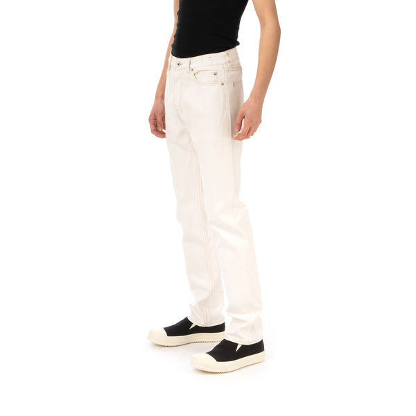 DRKSHDW by Rick Owens | Torrance Cut Pants White Wax - Concrete