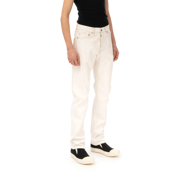 DRKSHDW by Rick Owens | Torrance Cut Pants White Wax - Concrete