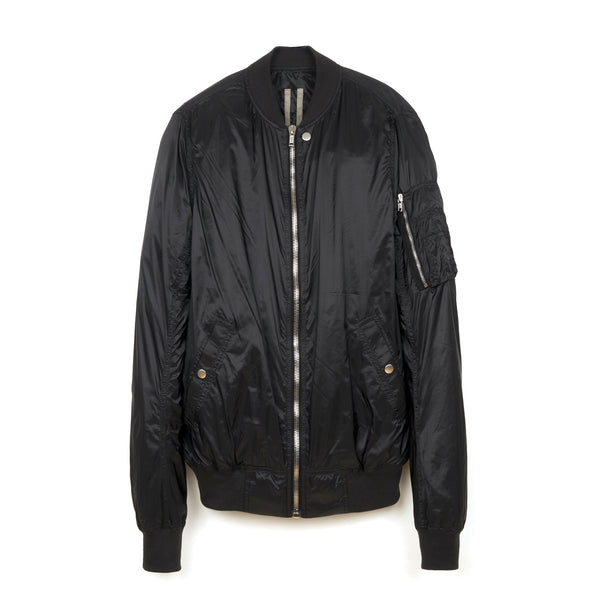 DRKSHDW by Rick Owens Flight Jacket Black - Concrete