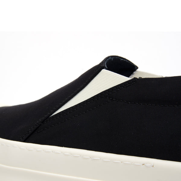DRKSHDW by Rick Owens Scarpe Boat Sneaks Black - Concrete