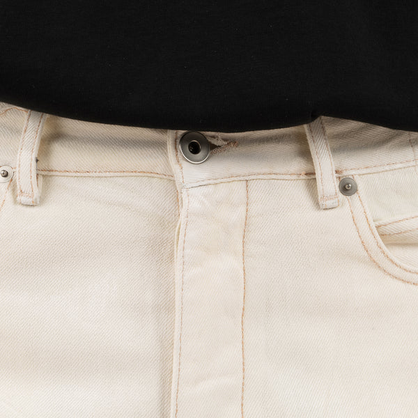 DRKSHDW by Rick Owens | Torrance Cut Pants White Wax - Concrete