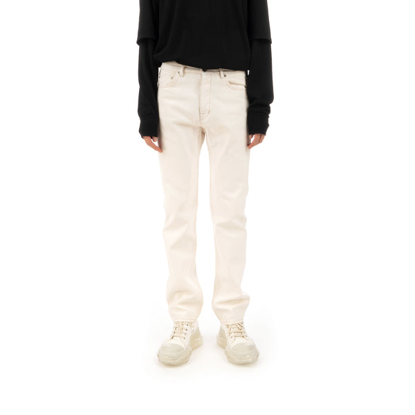 DRKSHDW by Rick Owens | Torrance Cut Pants White Wax - Concrete